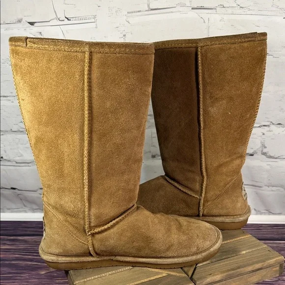 BearPaw Tan Suede Boots - Picture 10 of 10